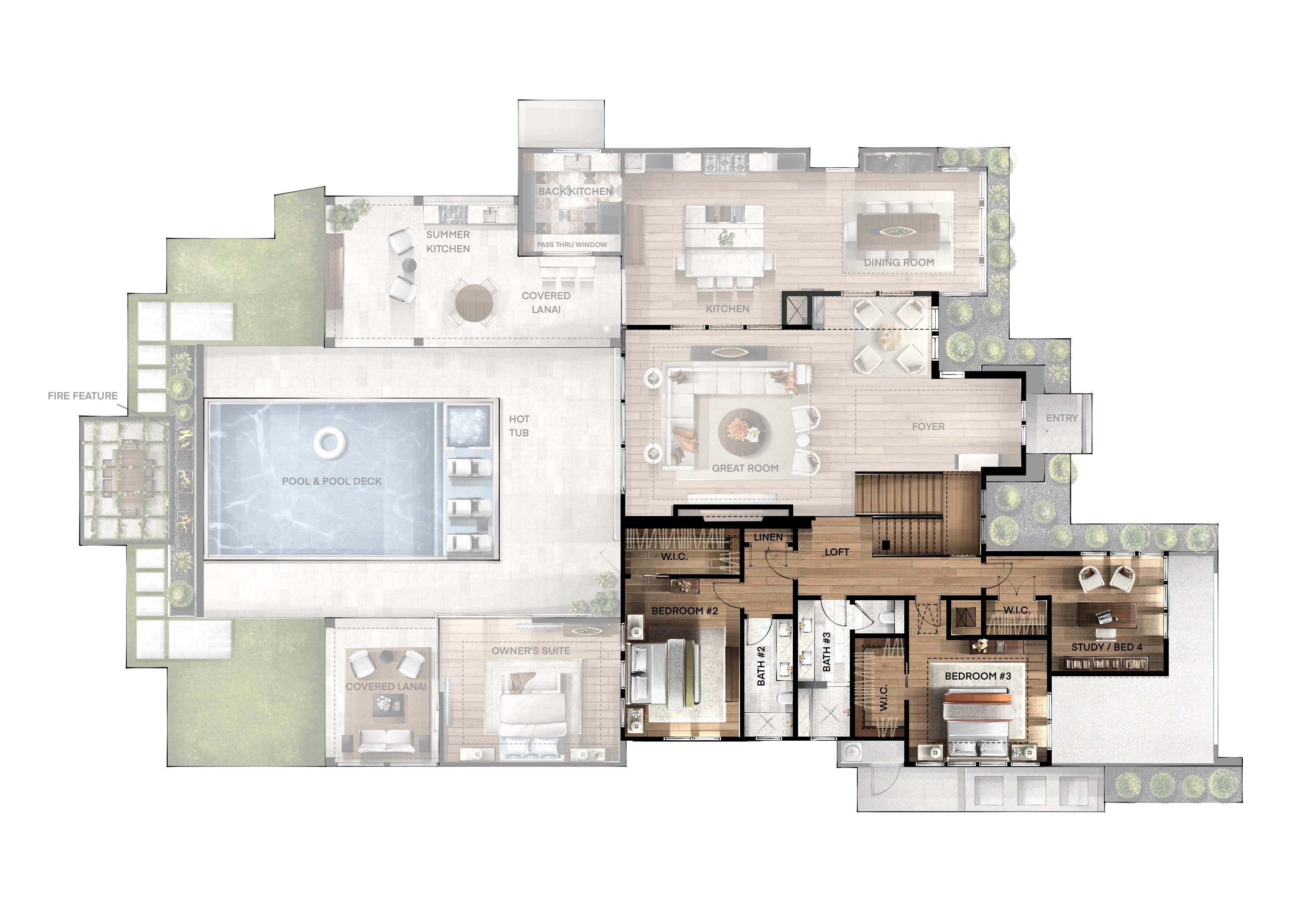 N New Braunfels Floorplan Second Story