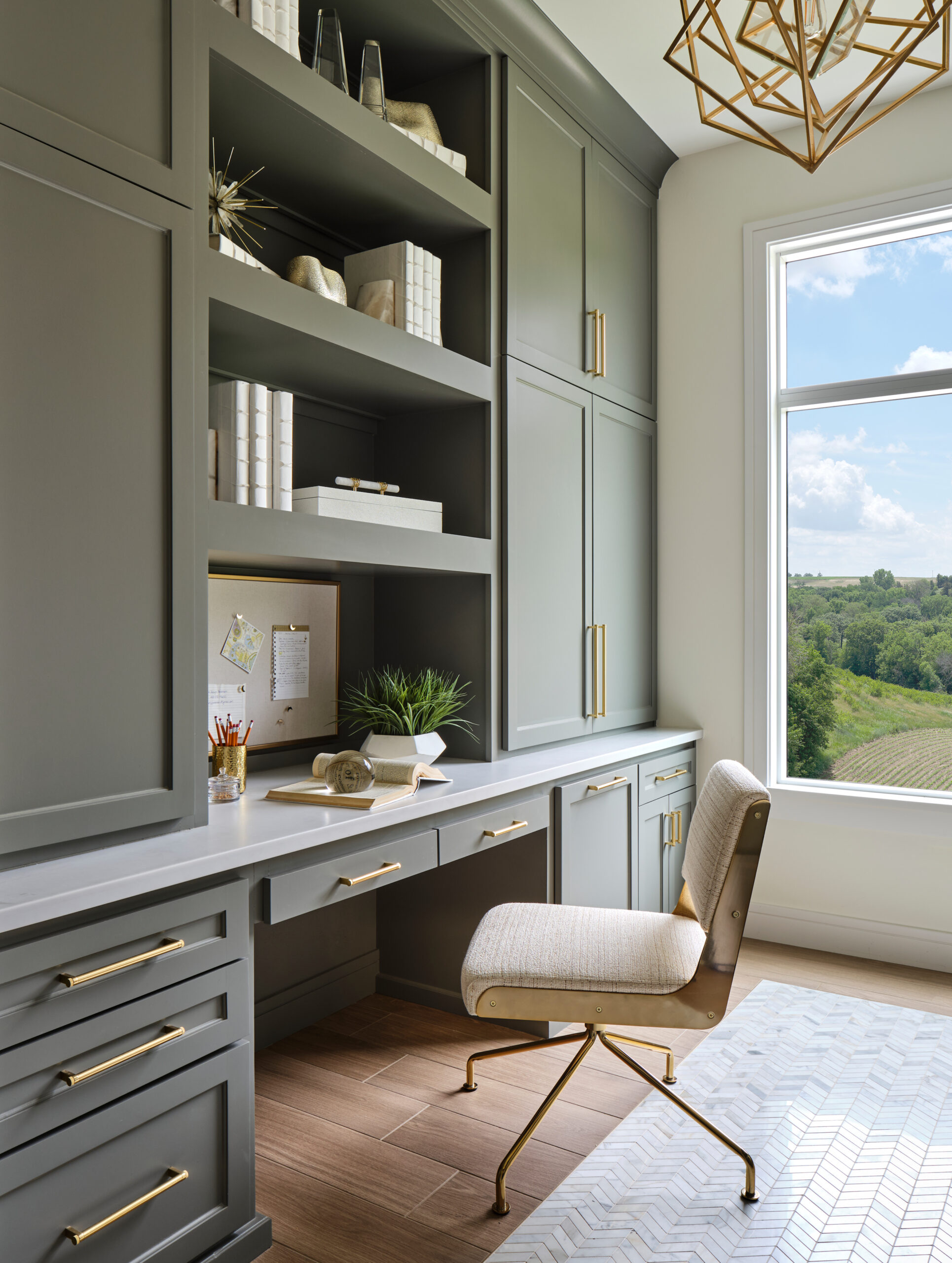 Omaha Interior Designer, Haven Design and Construction,San Antonio Builder,San Antonio Interior Designer,home office,home office decor,tile insert