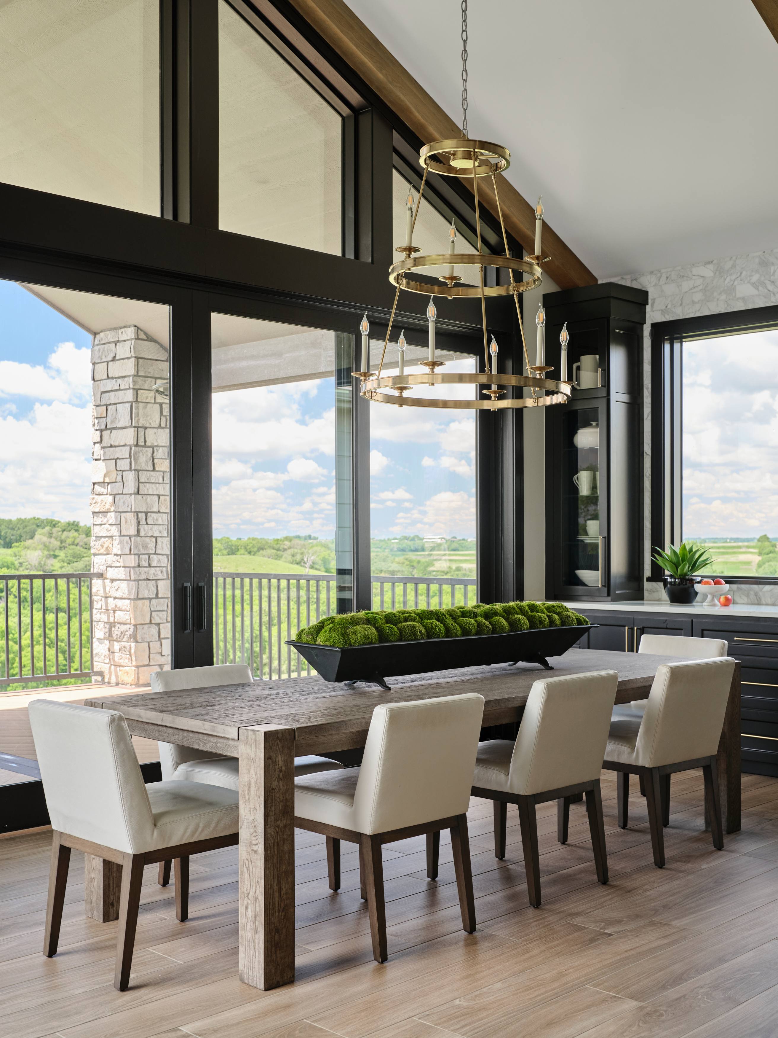 Omaha Residence Project Dining Room Close Up