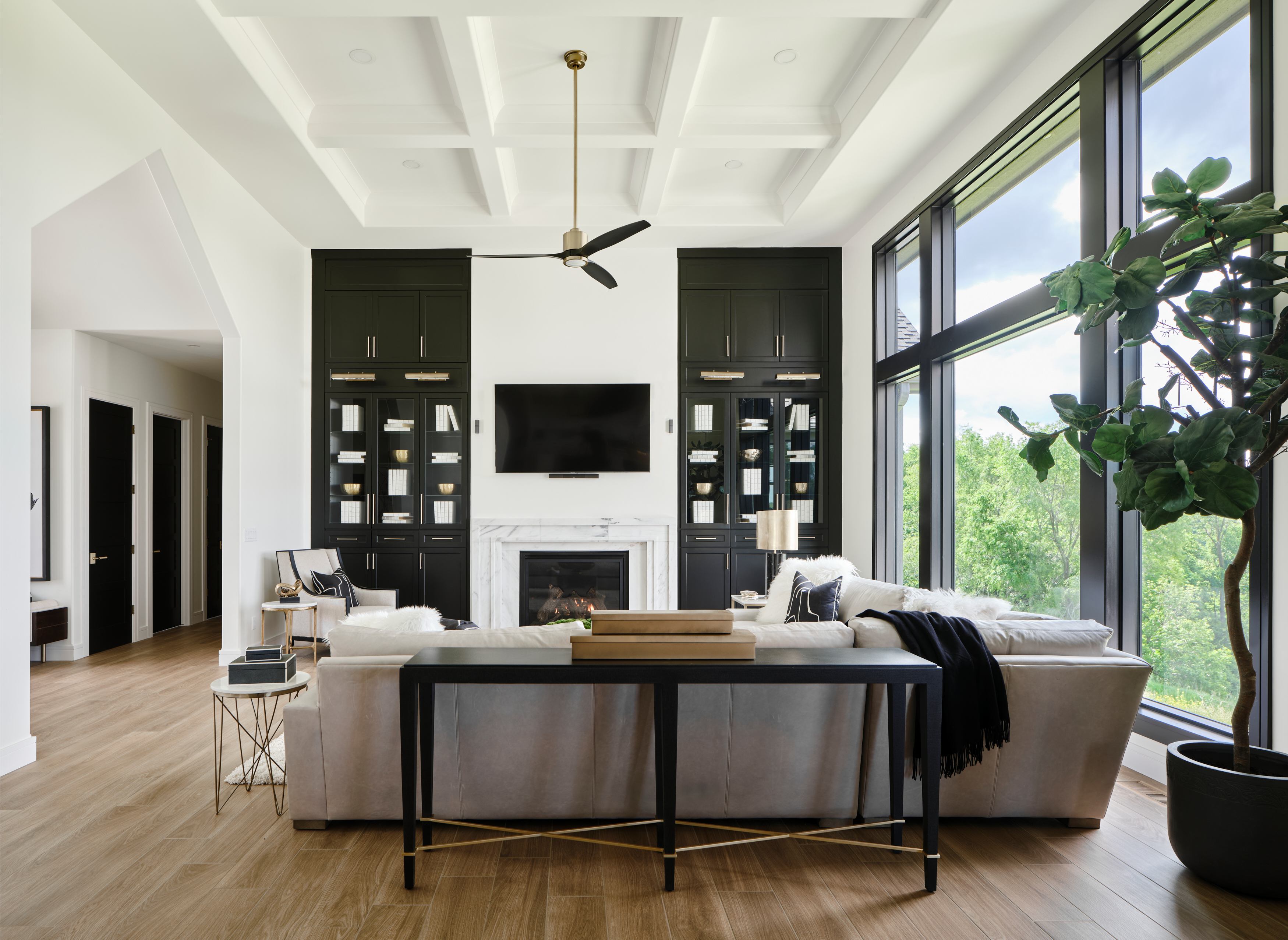 Omaha Residence Project Living Room