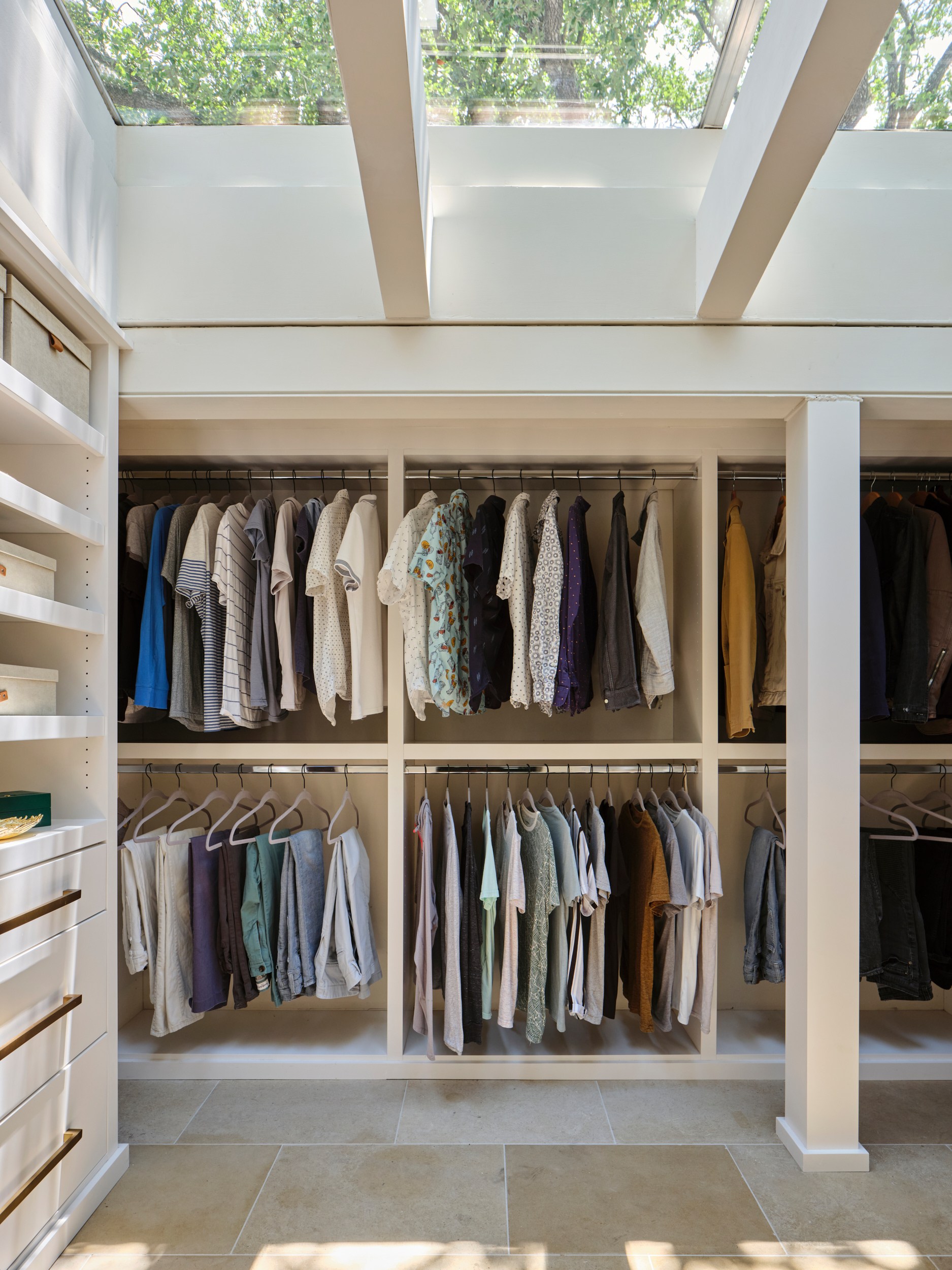 Terrell Hills closet skylights